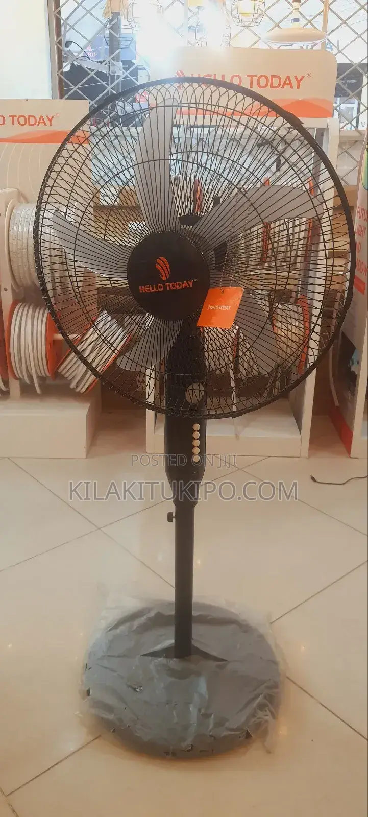 Hello Today Rechargeable Fan Ac/Dc