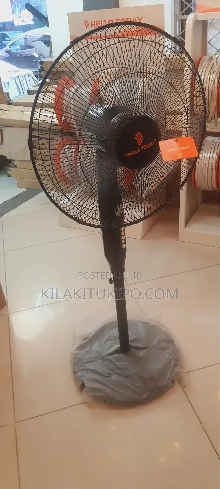 Hello Today Rechargeable Fan Ac/Dc