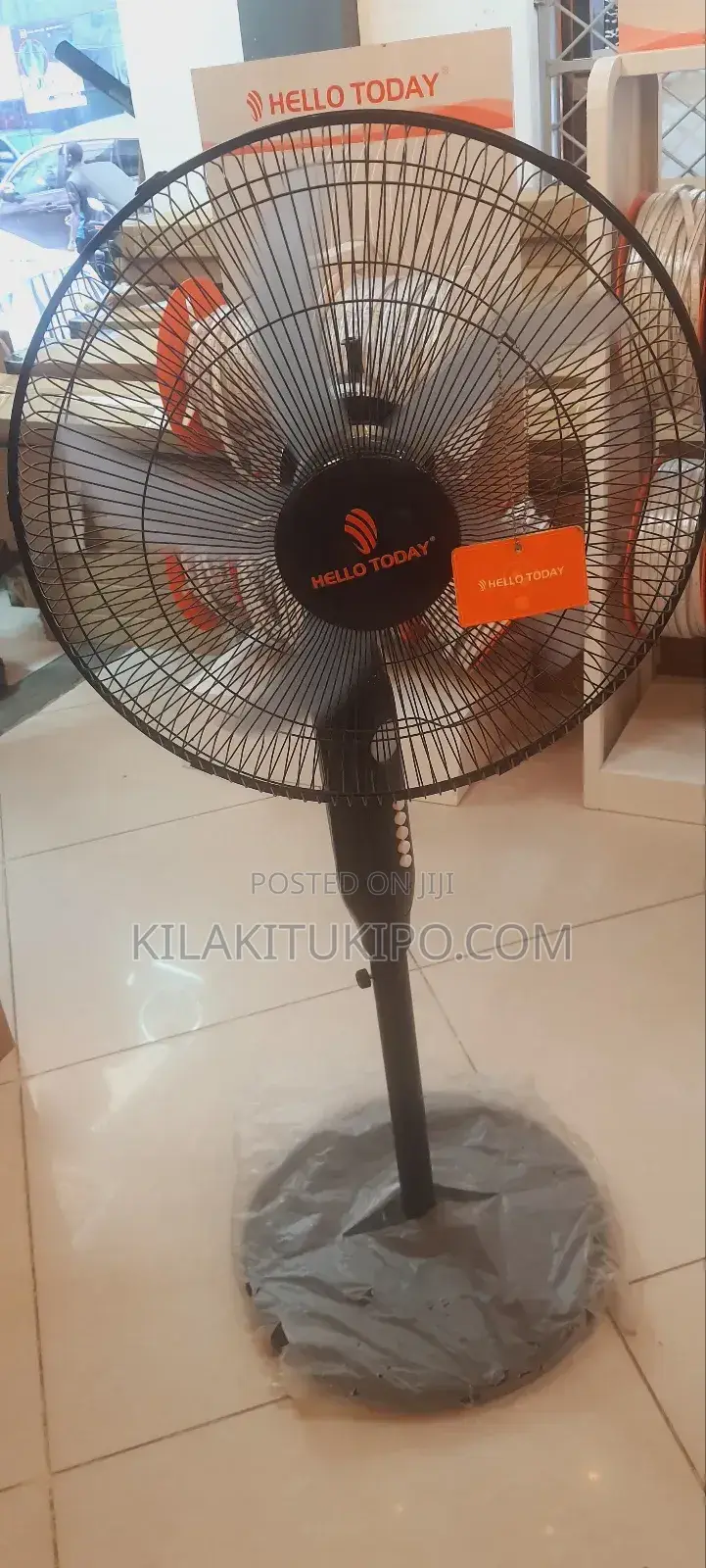 Hello Today Rechargeable Fan Ac/Dc