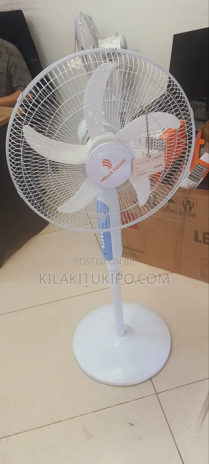 Rechargeable Fan Ac/Dc 3 Speed