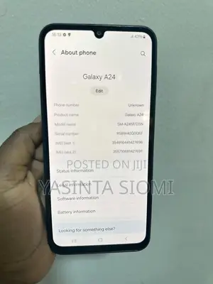 Samsung Galaxy A24 128 GB Black