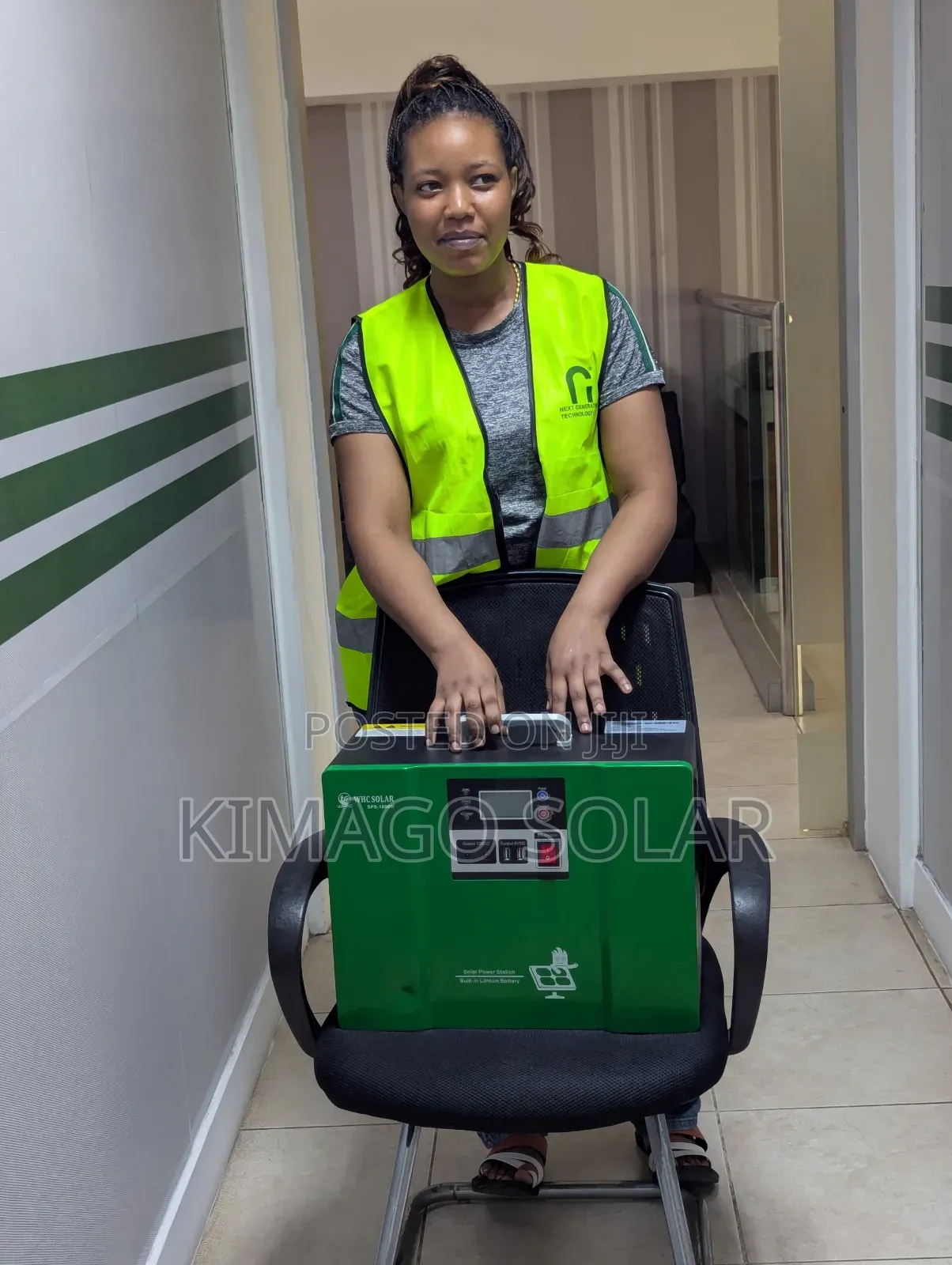 Bila Wasiwasi Mtambo Solar 500 Kuwasha Taa 10, Tv 1,Feni2