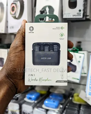 Green Lion 2-in-1 Wireless Microphone for Apple Devices