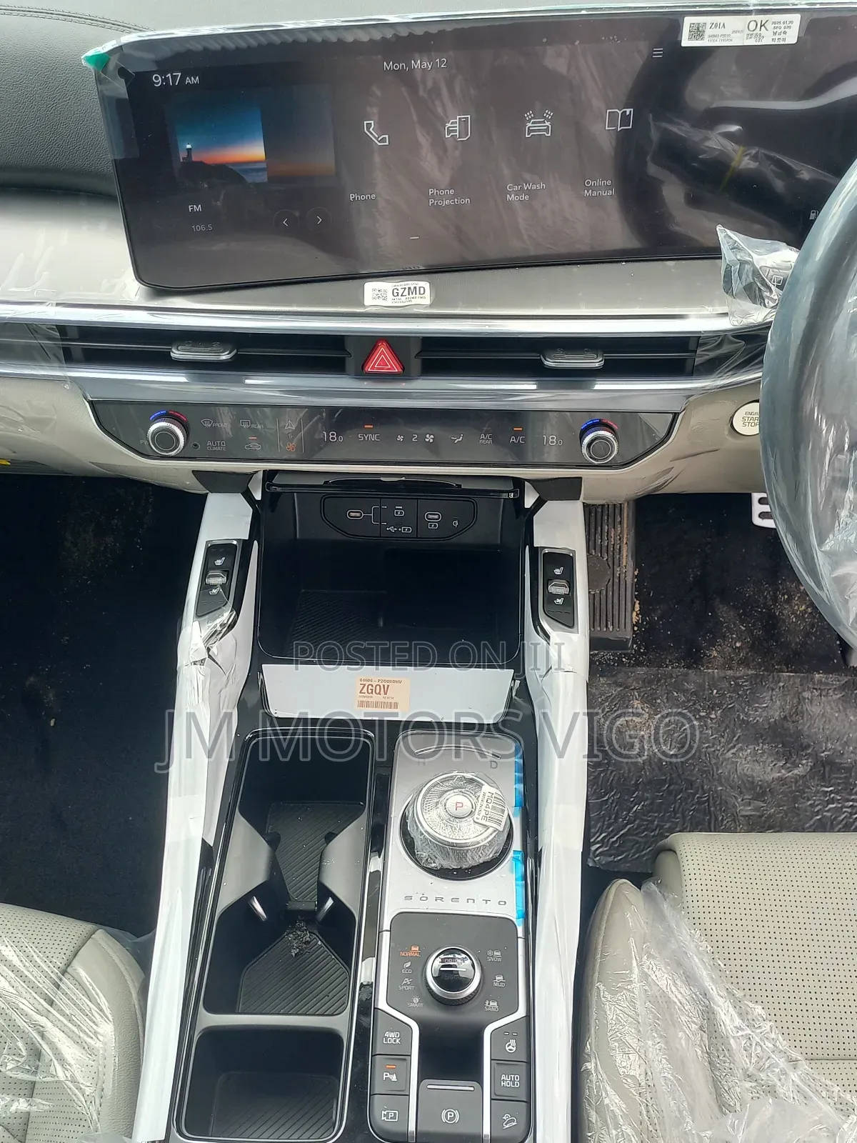 New Kia Sorento 2024 Pearl