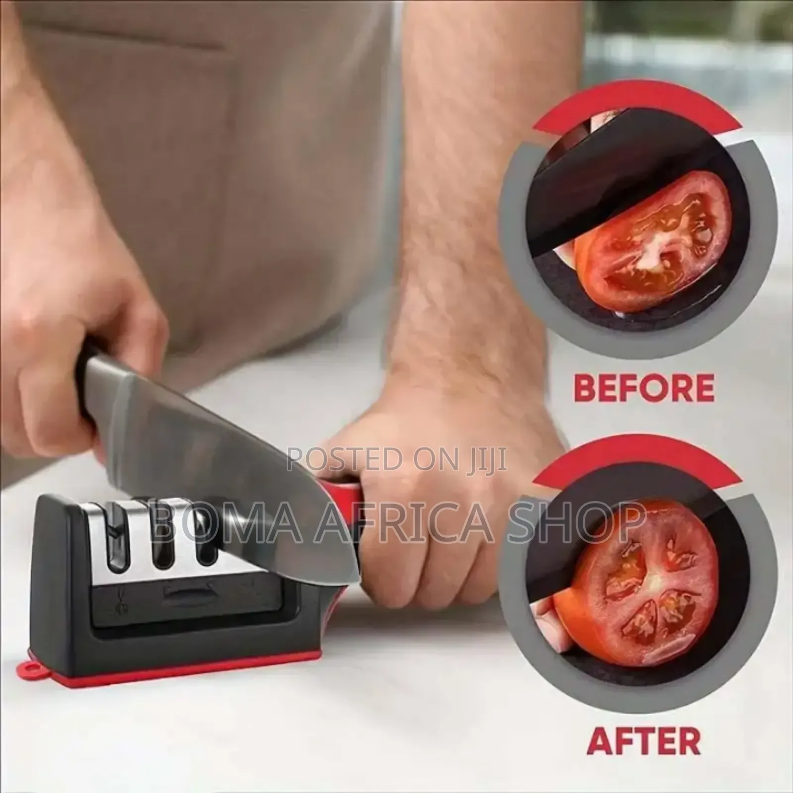 Knifes Sharpener ( Kinoleo Cha Kisu Na Mkasi)