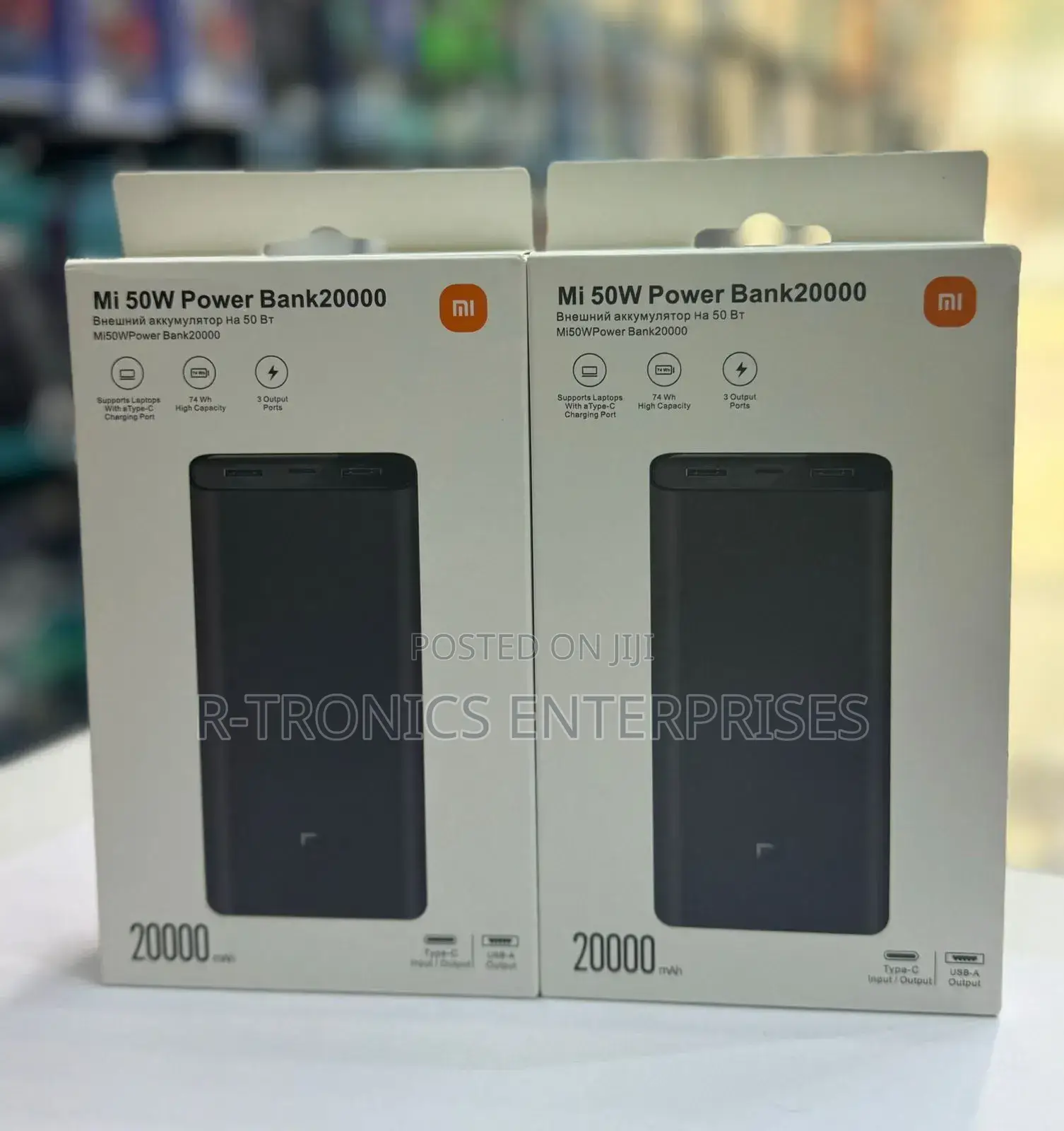 Xiaomi Mi 50w Power Bank 2000, 20000mah,