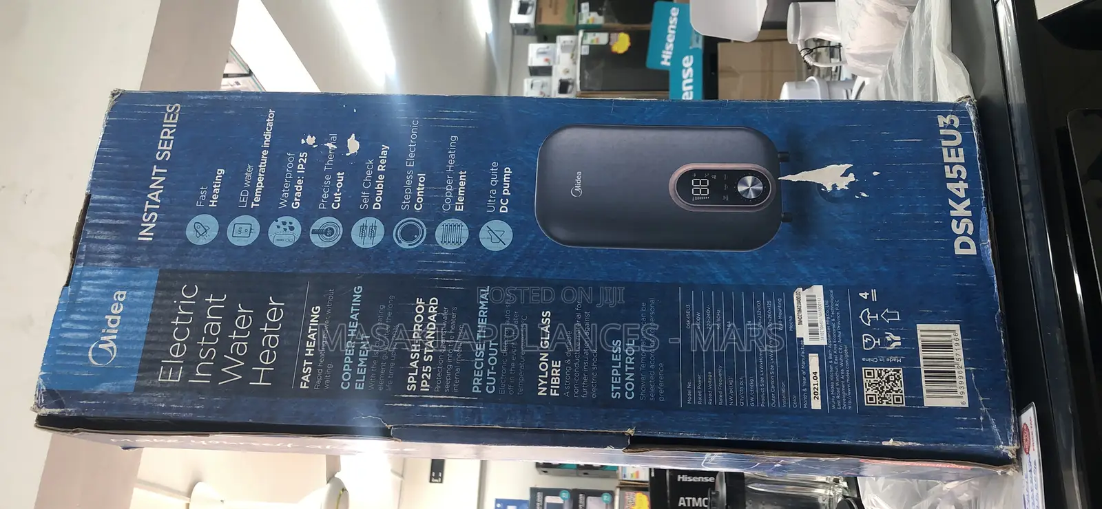 Midea Instant Water Heater Dsk45eu3