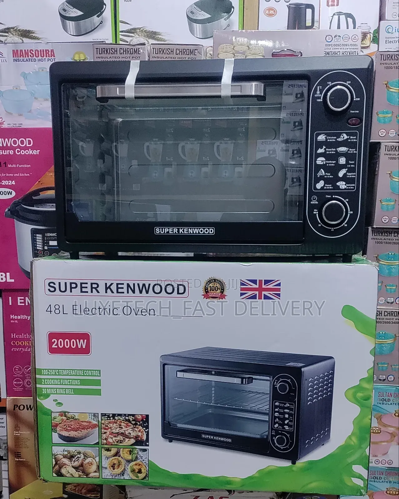 Super Kenwood 48l Electric Oven