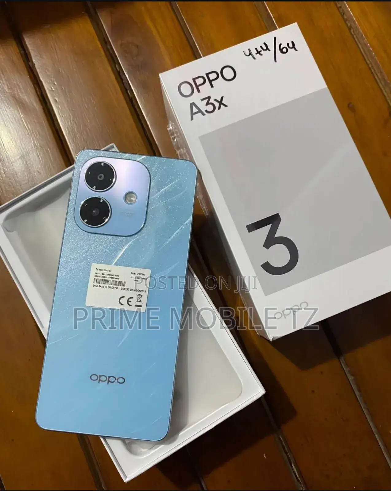 New Oppo A3x 128 GB Blue