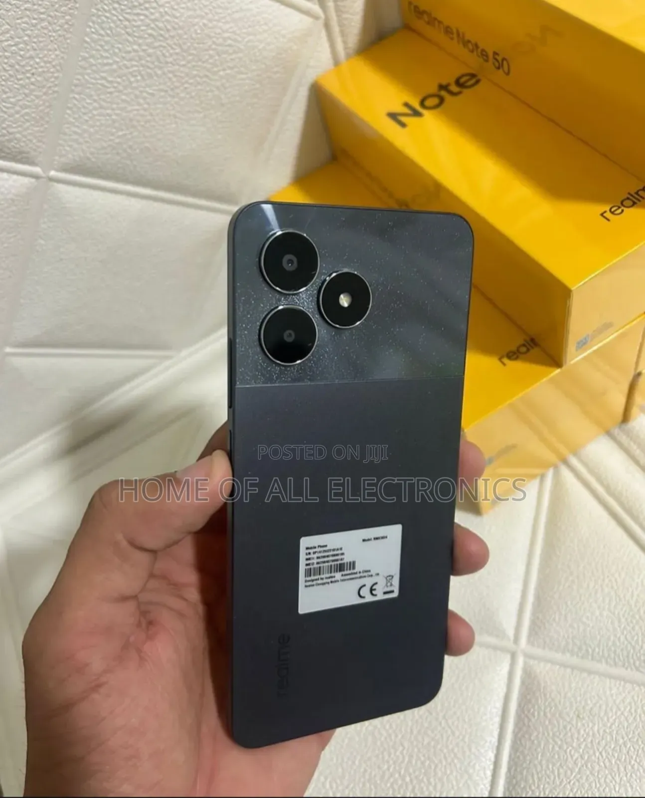 New Realme Note 50 128 GB Black