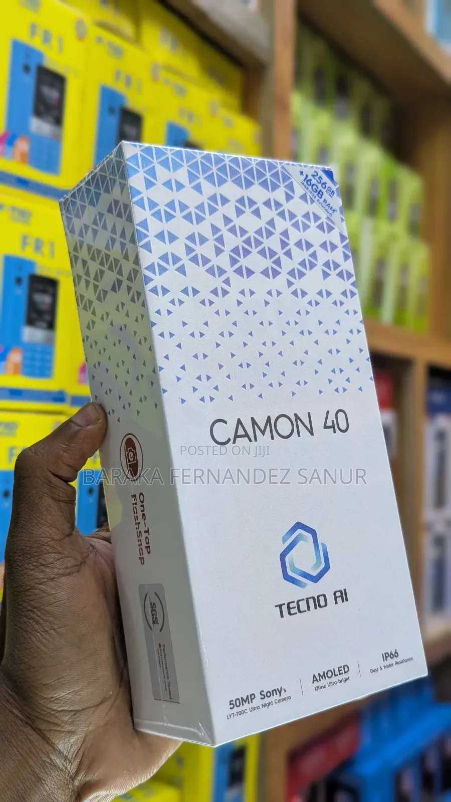 New Tecno Camon 40 256 GB Gray