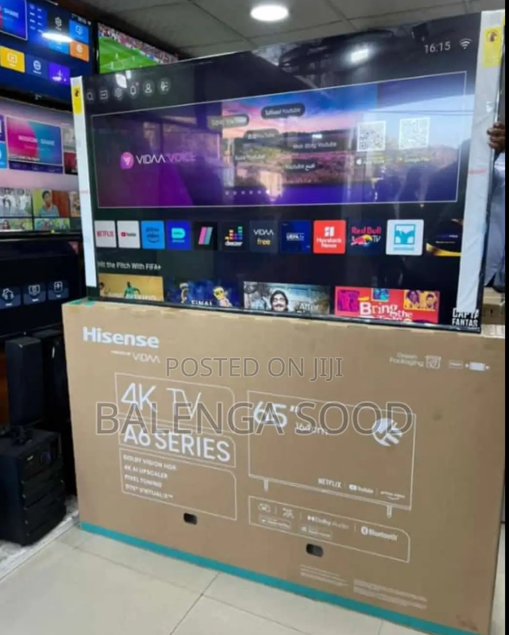 Hisense Smart Uhd Tv Inch 65+Bluetooth