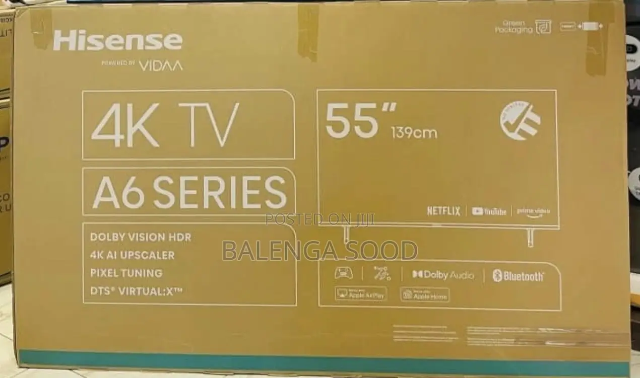 Hisense Smart Uhd Tv Inch 55+Bluetooth
