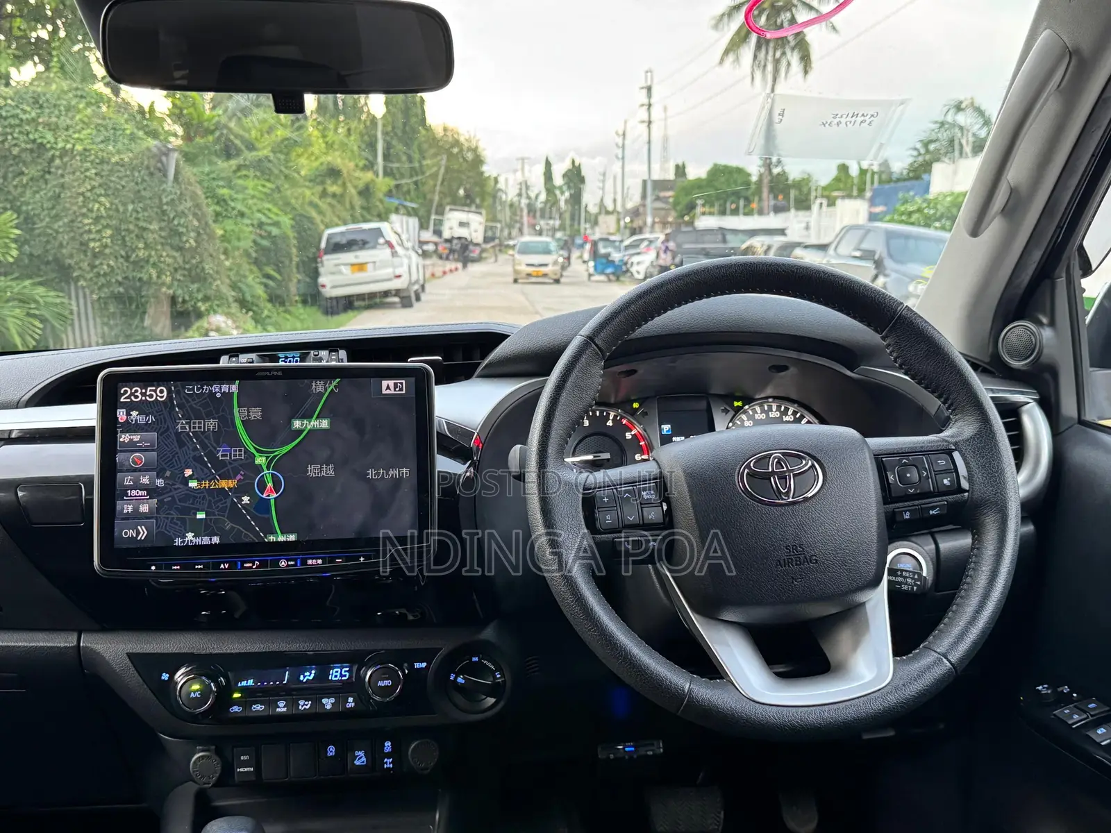 Toyota Hilux Revo Double Cab Deisel 2.4 RWD 2021 Black