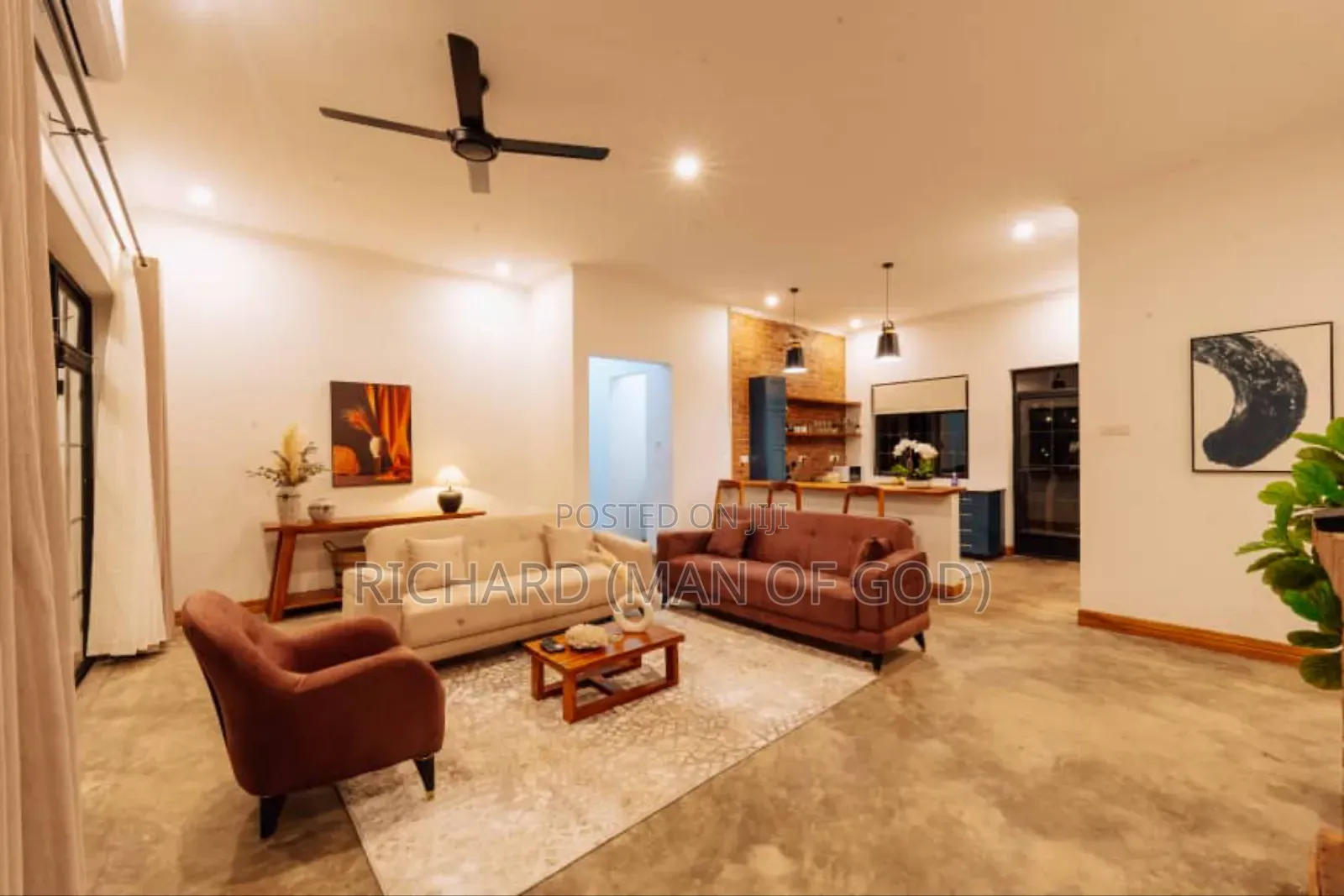 Furnished 3bdrm Villa in Arusha for rent