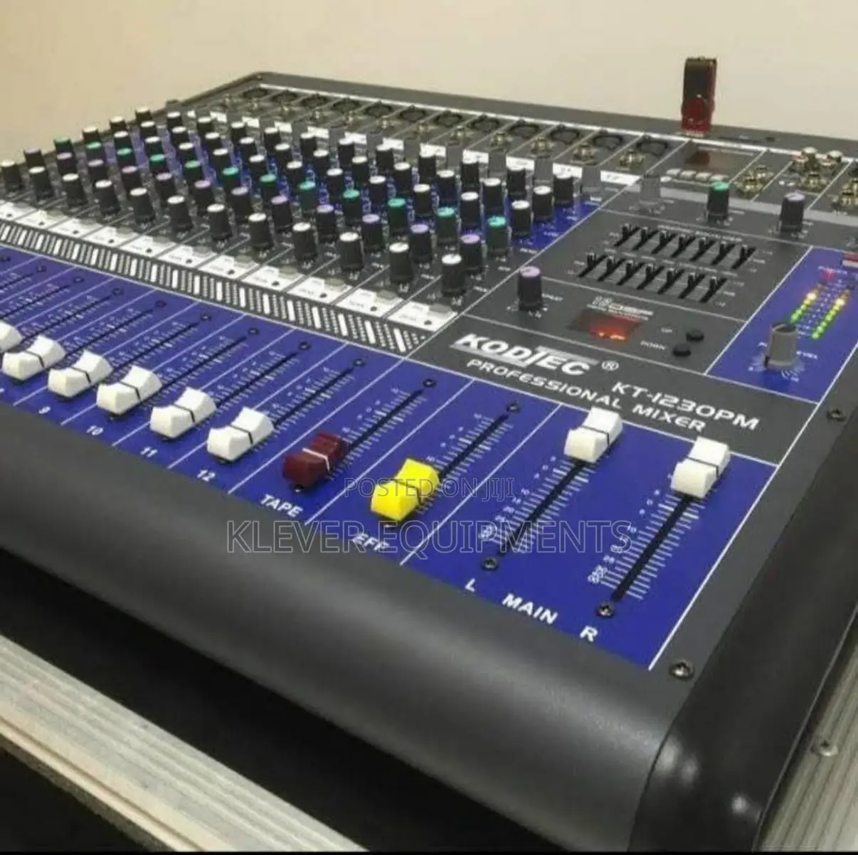 Kodtec 12channel Power Mixer Model: Kt-1230