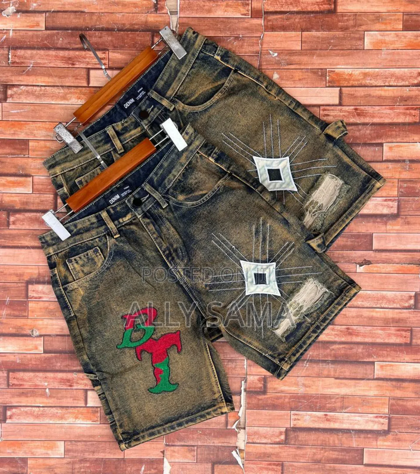 Men's Short Jeans Calture New Fashion in Town