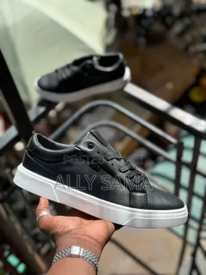 Men's Sneakers Boss Material Leather