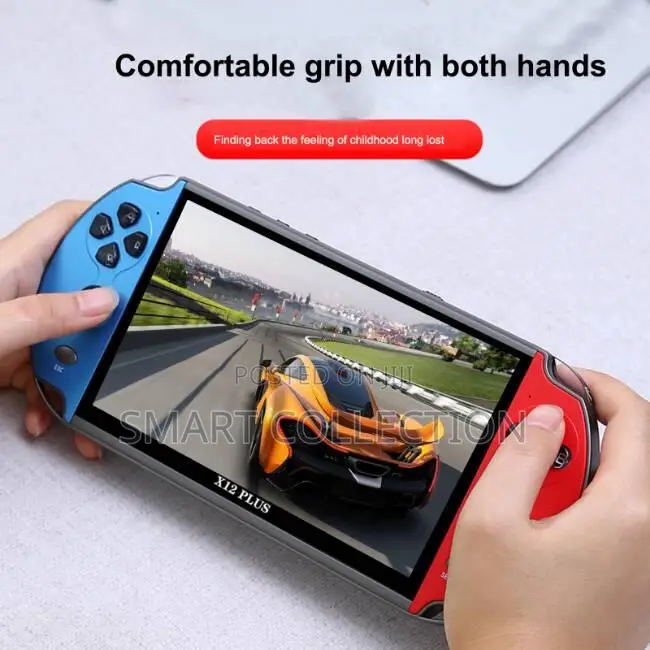 X12 Plus 7 Inch Handheld Console With Many Built-in Games