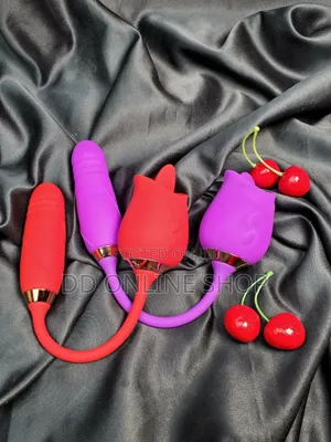 Rose Vibrator Sex Stimulator for Women 4 in 1clitorislicking