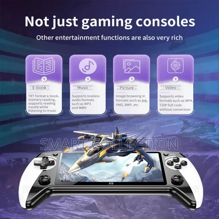 X9 Handheld Game Console With 5.5in Screen Video Games