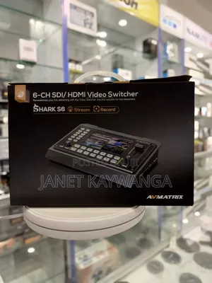 Photo - Shark S6 Video Switcher Av Matrix