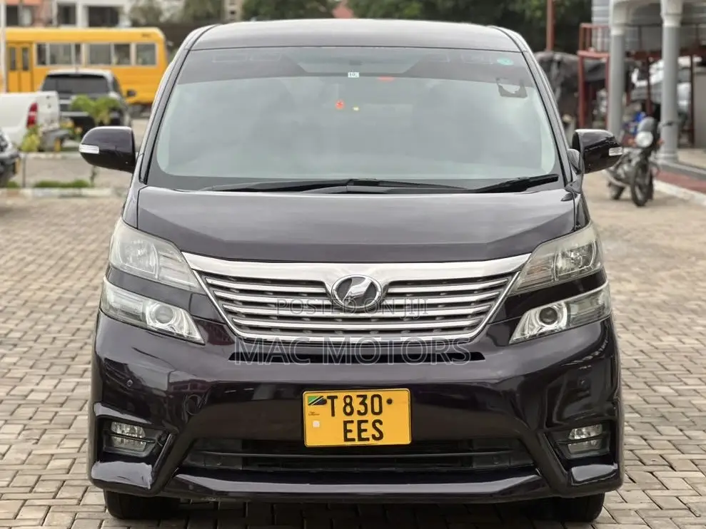 Toyota Vellfire 2008 Burgundy