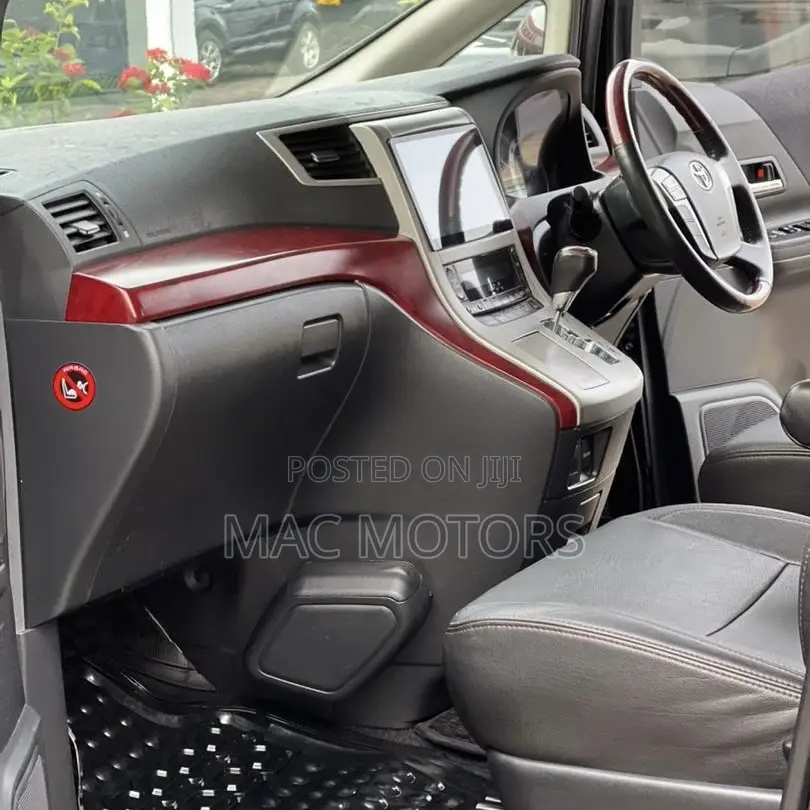 Toyota Vellfire 2008 Burgundy