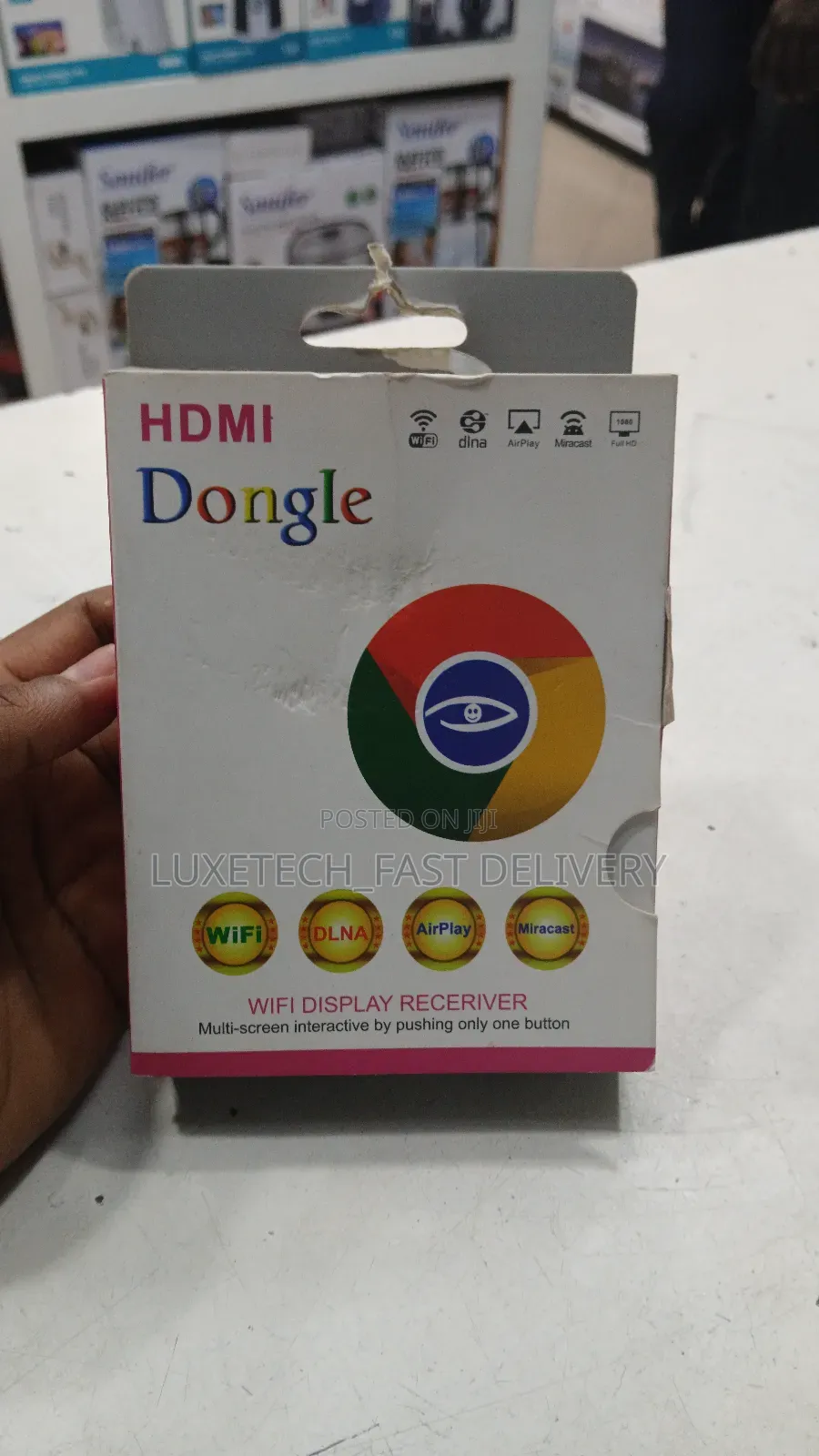 Hdmi Dongle Supports Wifi, Dlna, Airplay, and Miracast