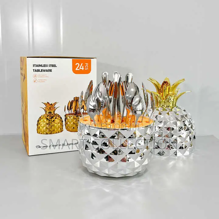 Stainless Steel Tableware 24pcs