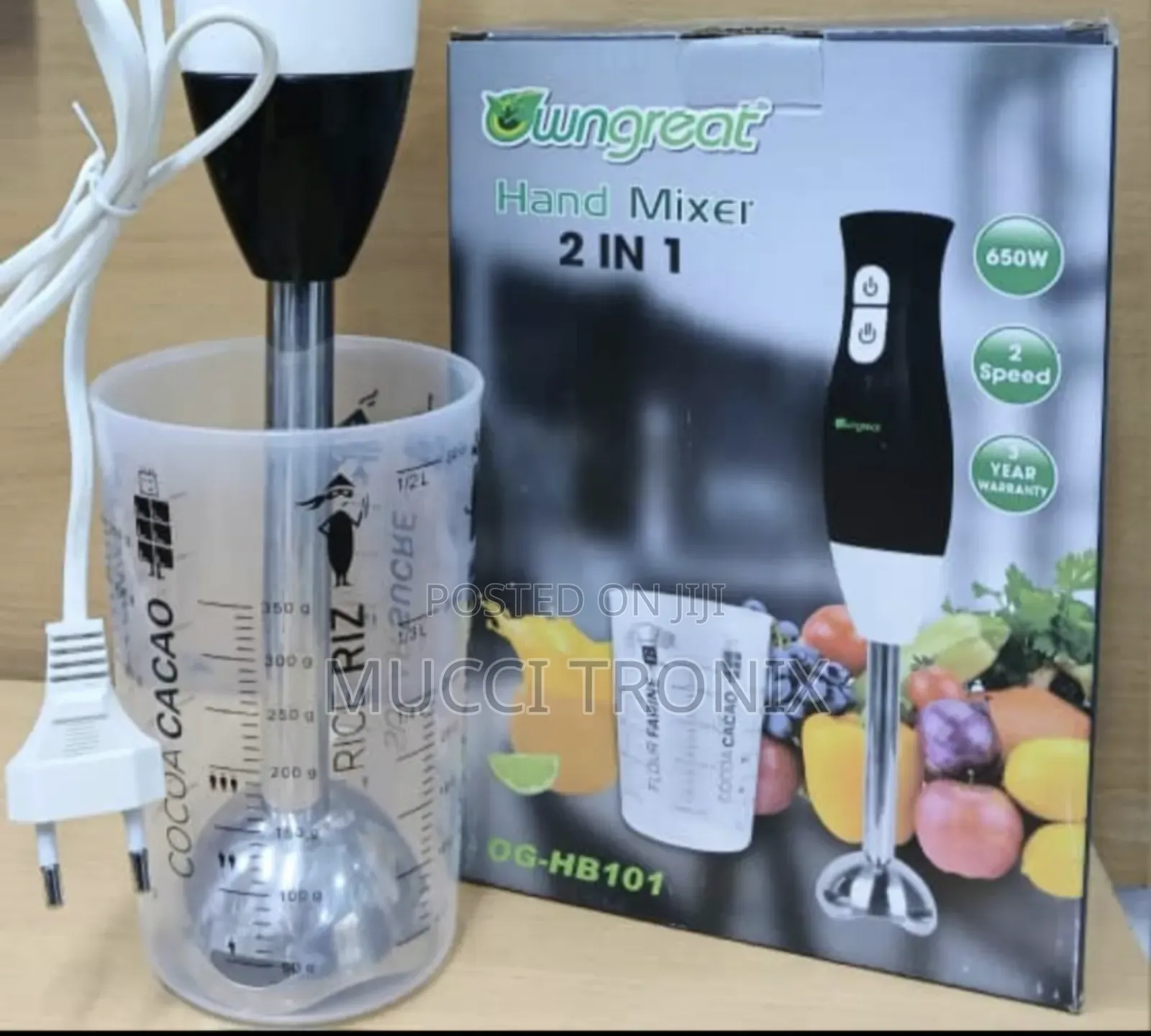 W Great Handmixer 2 in 1