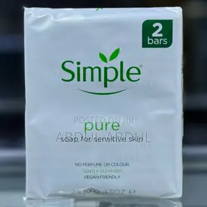 Photo - Simple Pure Soap Bar for Sensitive Skin 2pack