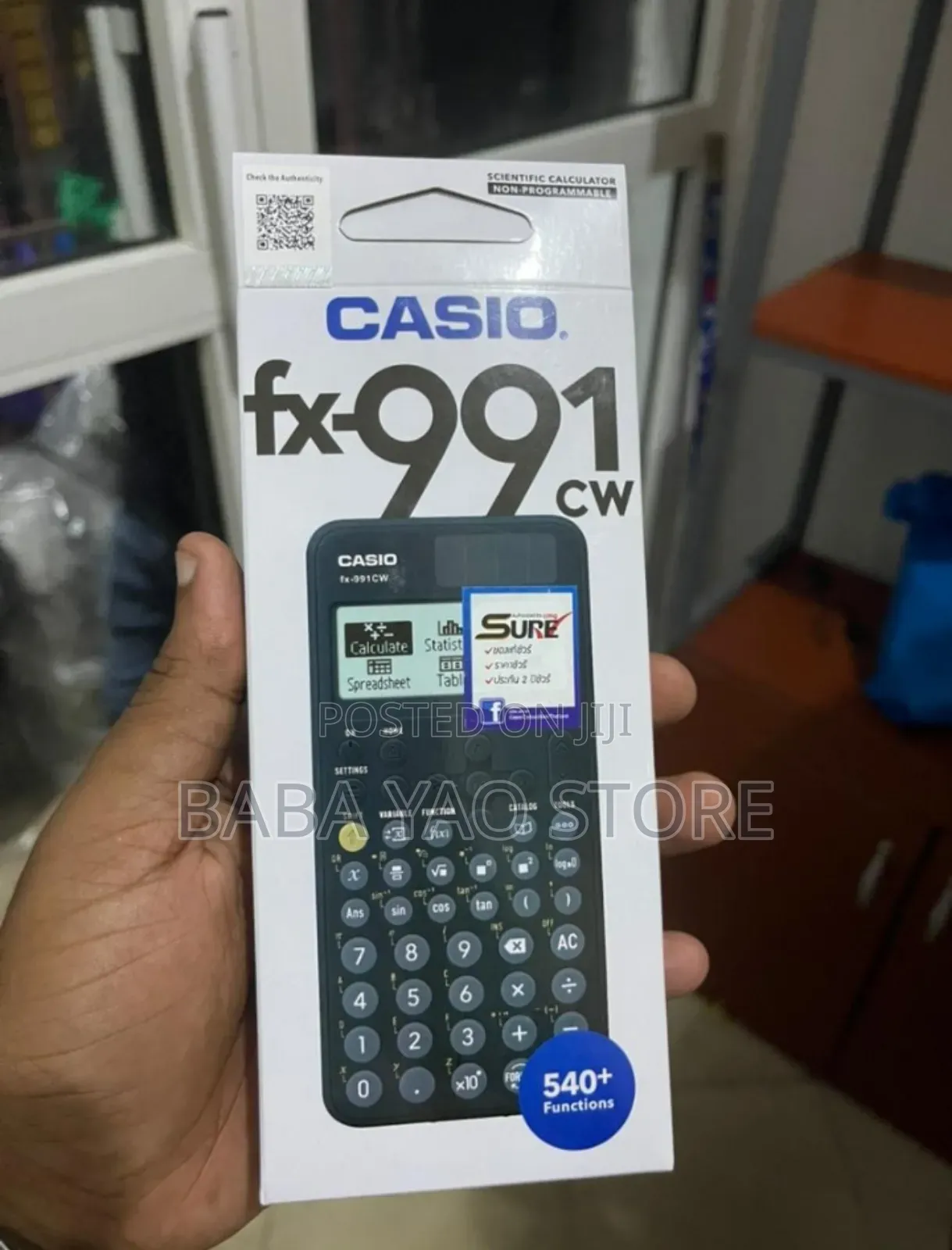 Non-Programmable Scientific Calculator Original Fx = 991cw