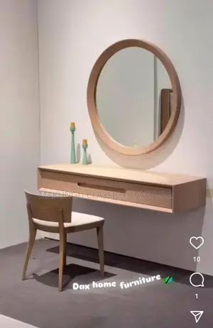 Consolate Table With Mirror