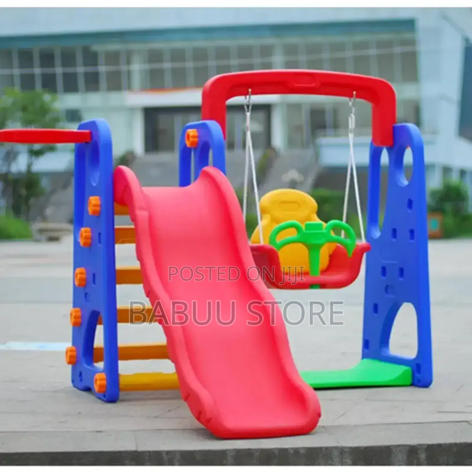 Baby Toy Kids Swing Slide Set