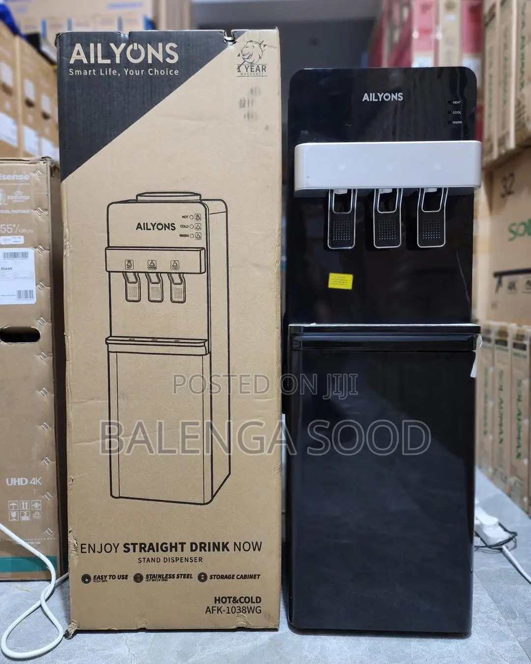 Ailyons Water Dispenser – Model: Afk-1038