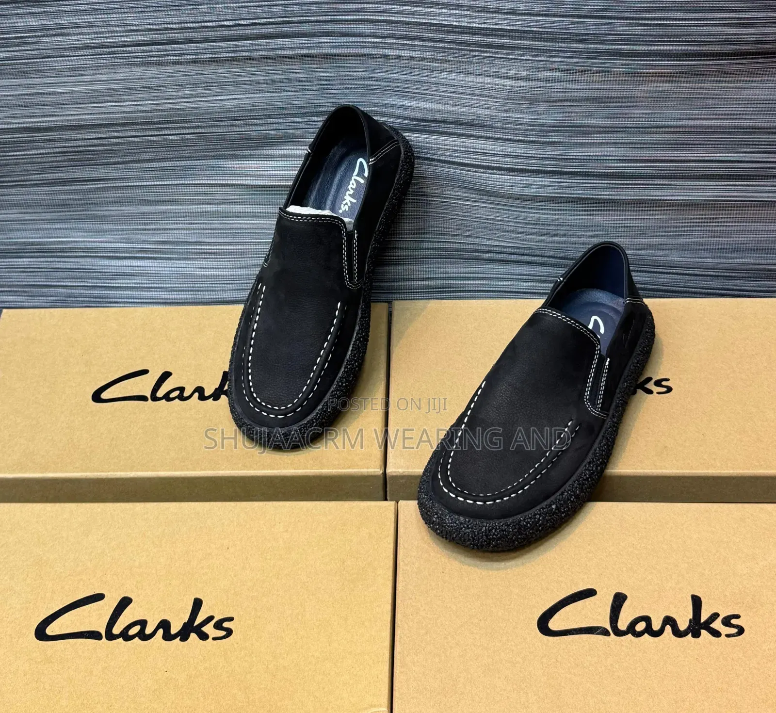 Clarks Leather Shoes/Viatu Origino Vya Ngozi