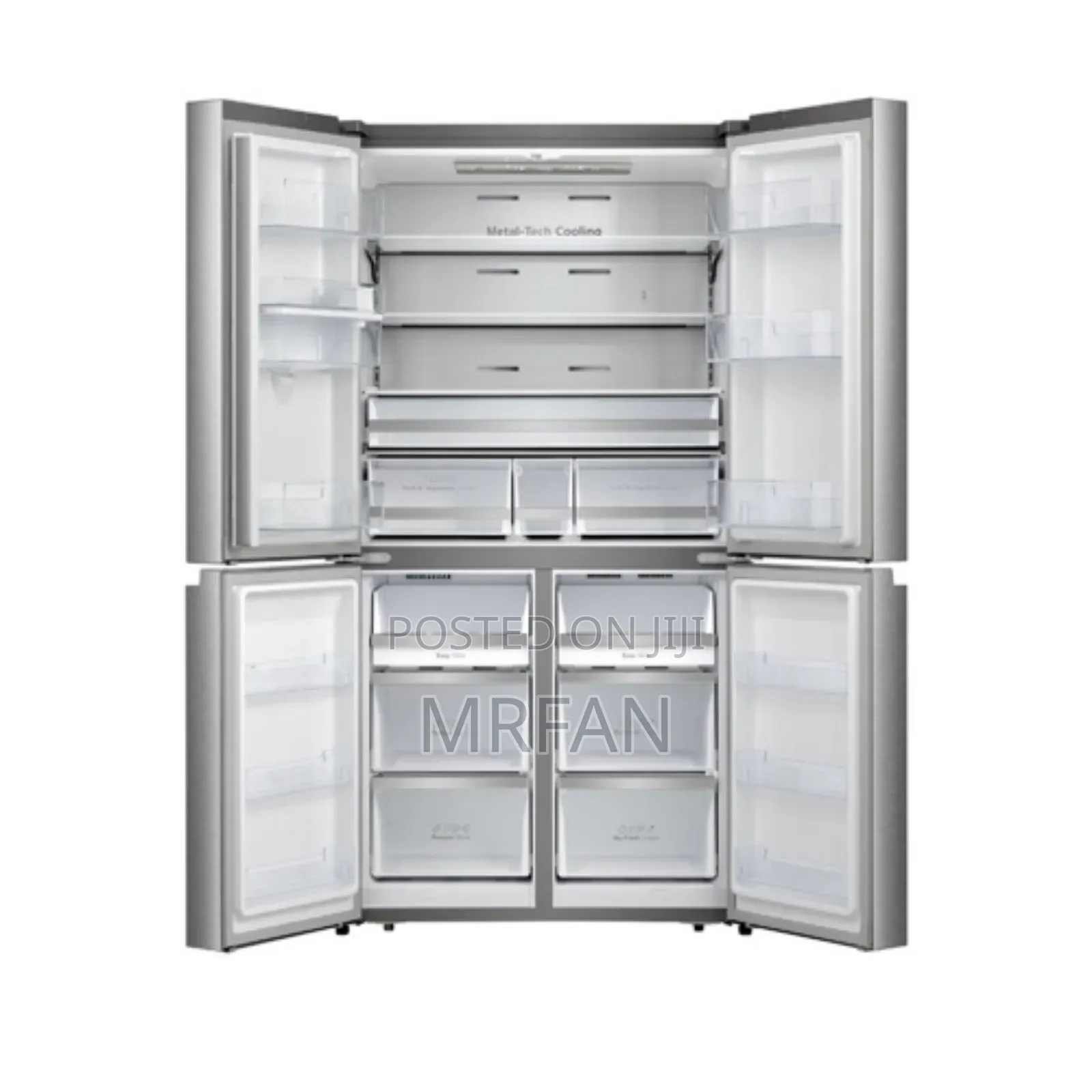 Hisense H750fs Side by Side 583l Refrigerator