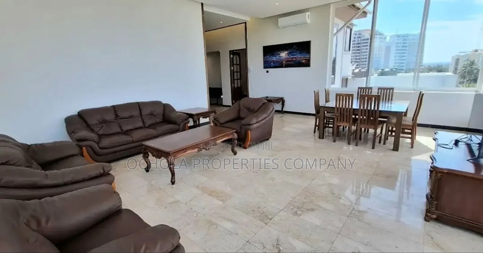 Furnished 3bdrm Penthouse in Mikocheni for rent