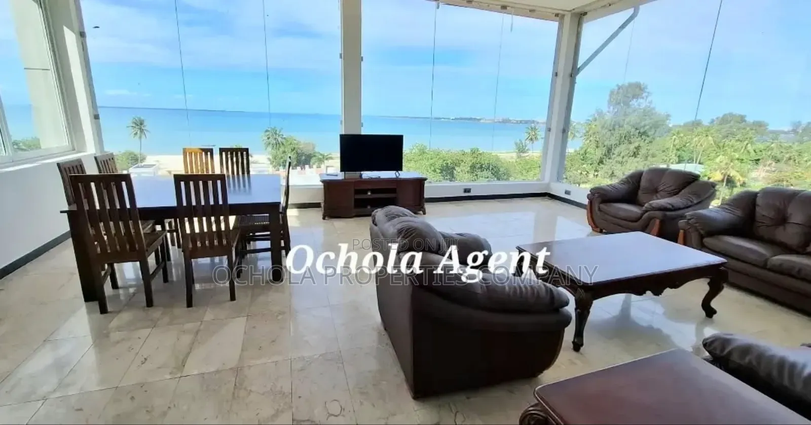 Furnished 3bdrm Penthouse in Mikocheni for rent