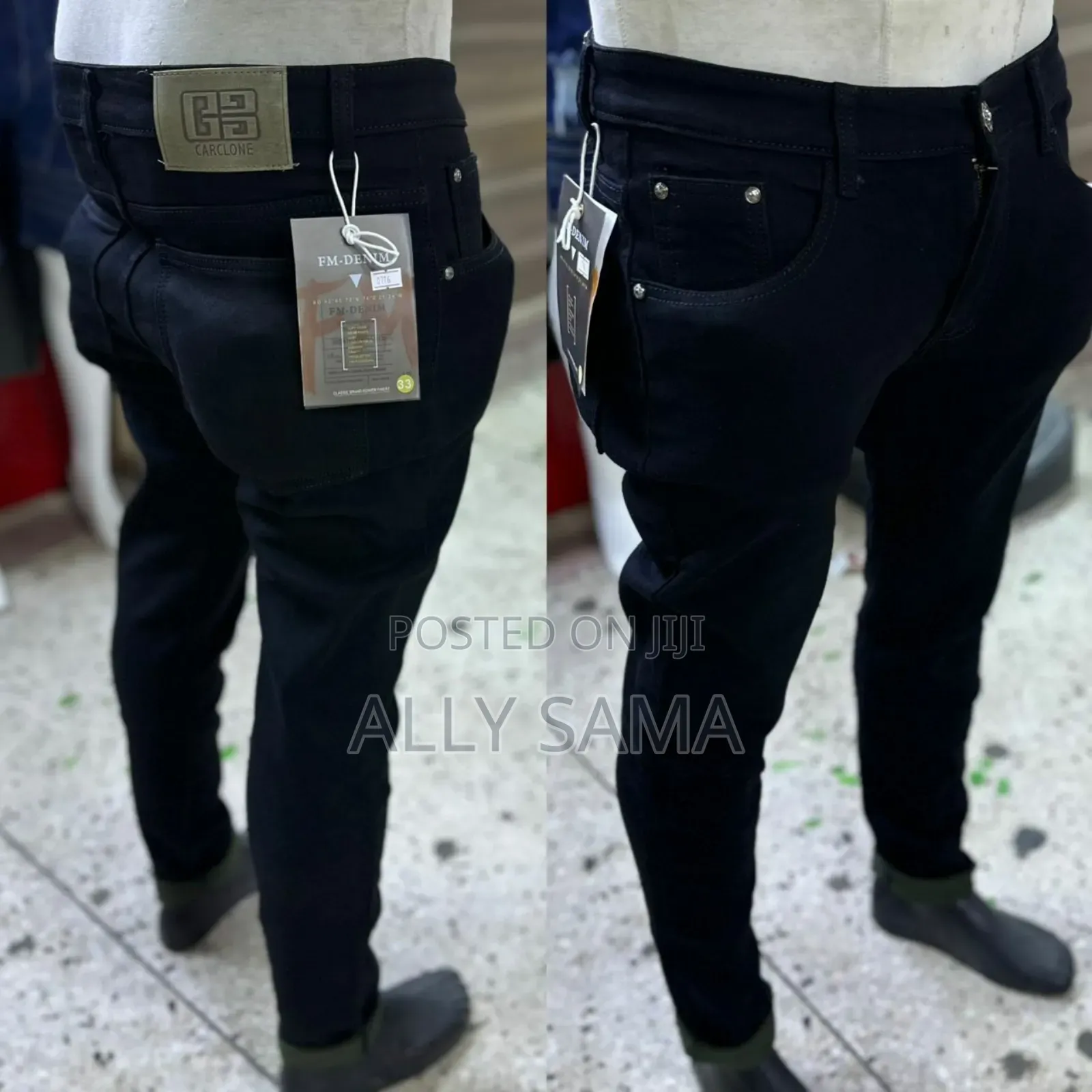 Men's Jeans Full Black Quality