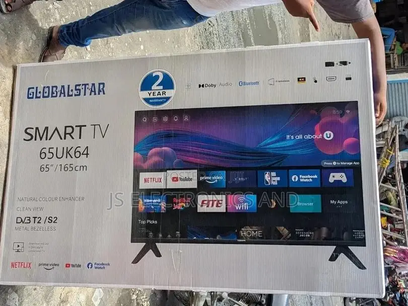 Punguzo La Bei Globalstar Inch 65 Smart Tv Ina Quality Mzuri