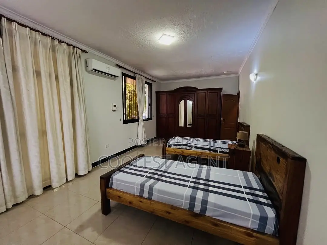 Furnished 3bdrm Villa in Coolest Estate, Masaki for rent