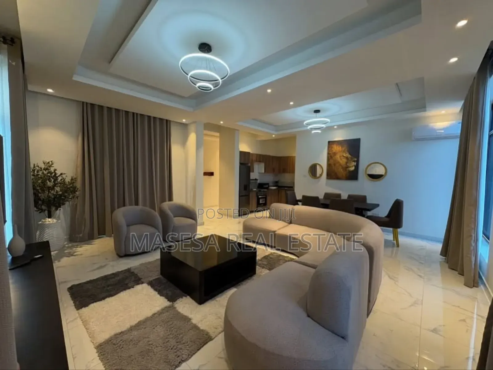 Furnished 3bdrm Apartment in Mikocheni for rent