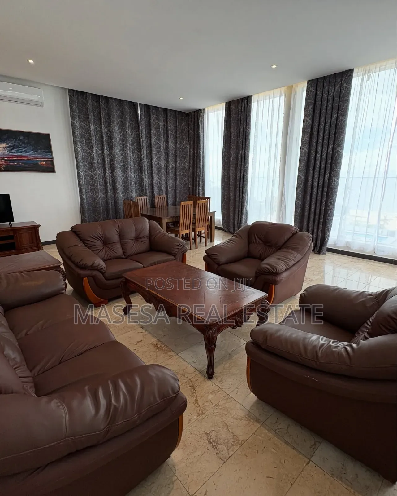 Furnished 3bdrm Apartment in Mikocheni for rent