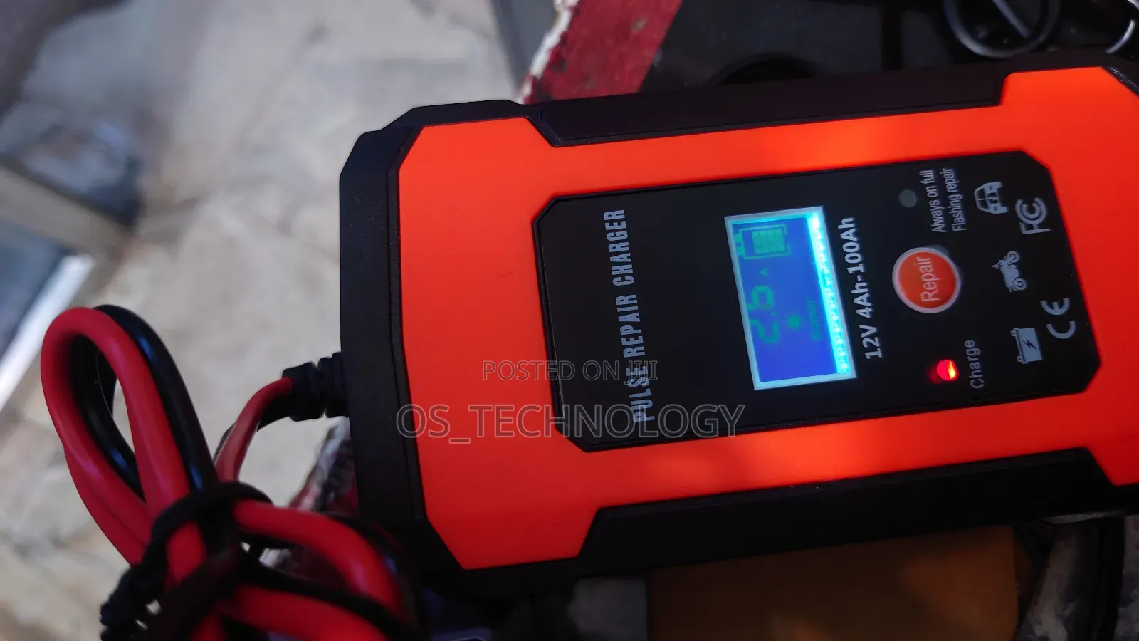 Original Car/Solar Battery Charger 6a.In 220v Out 12v 6a