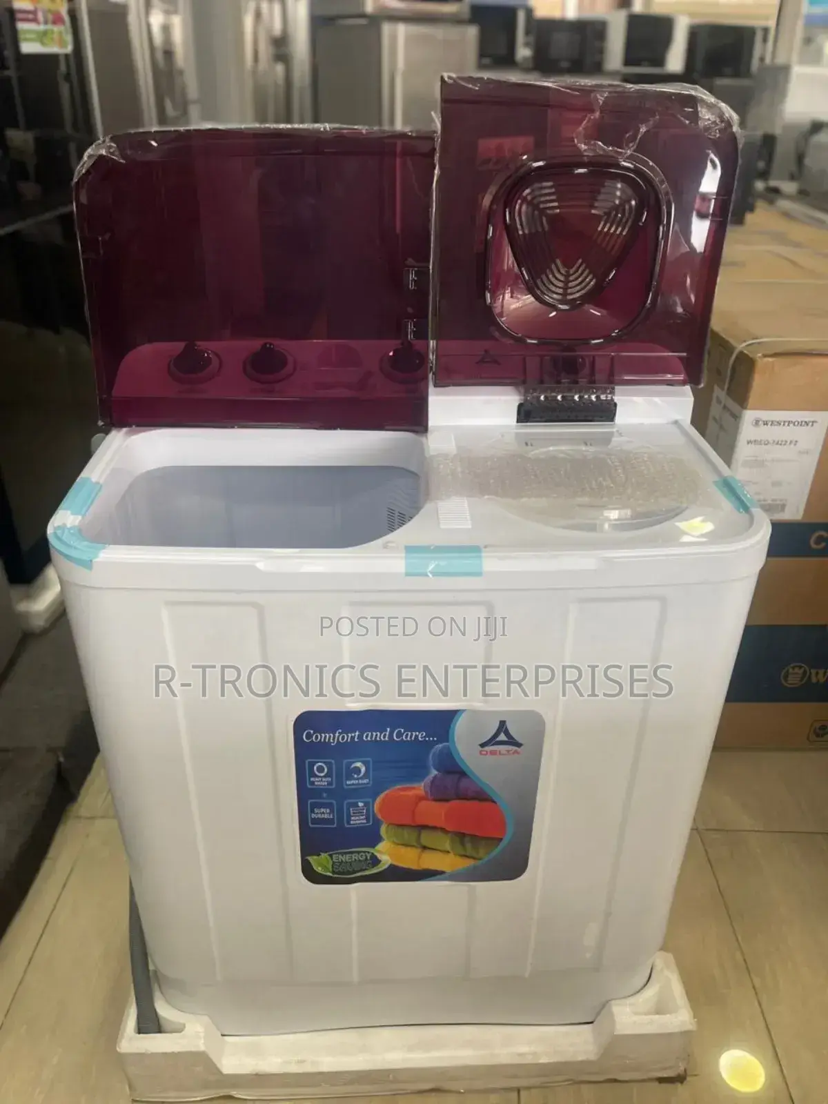 Delta Washing Machines 10kg Manual Top Load Twin