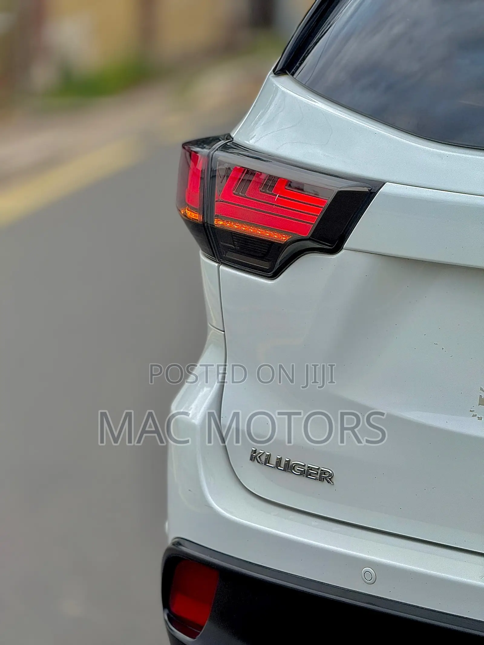 Toyota Kluger 2016 White