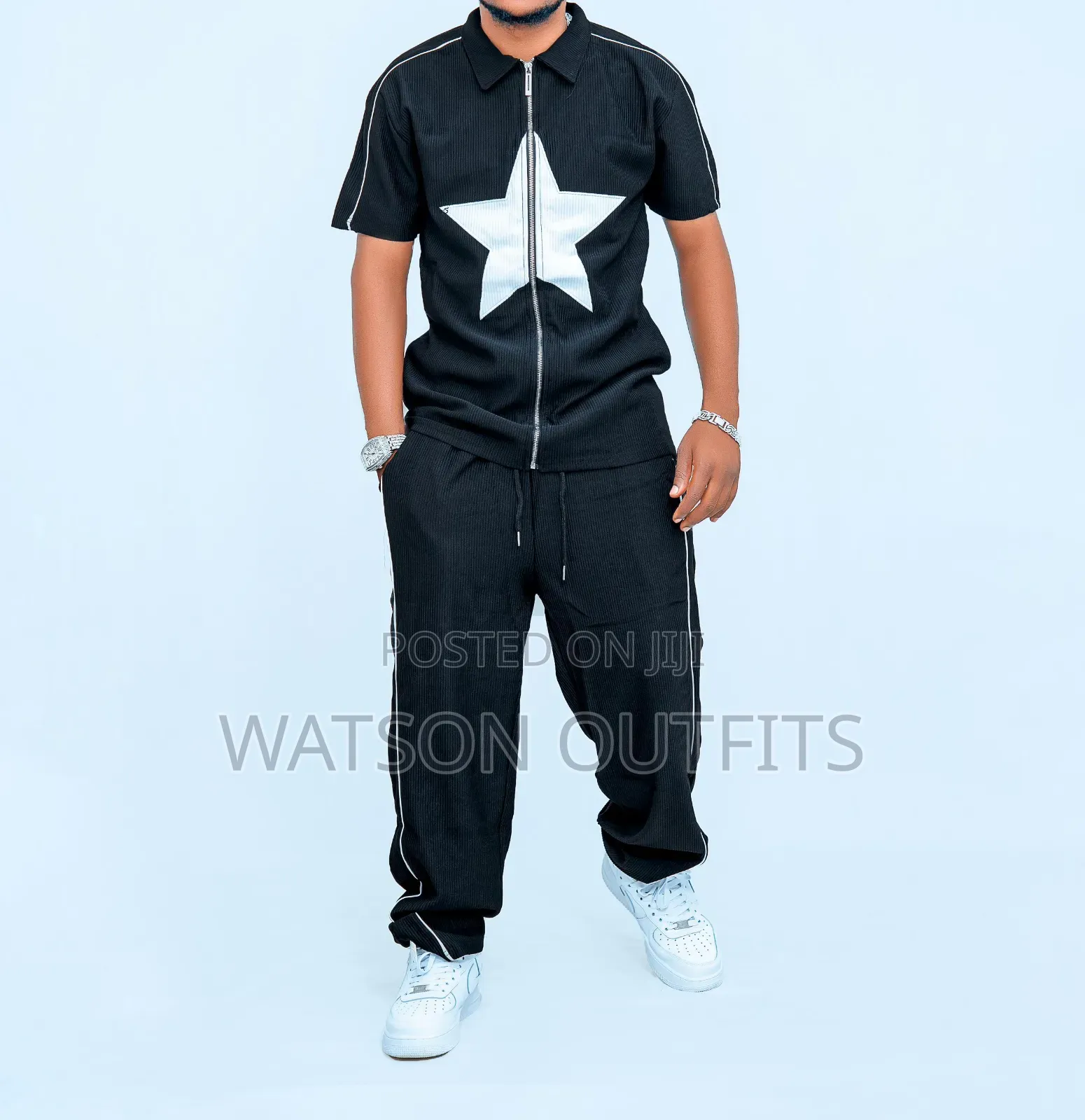 Men Combo Ya Suruali Na T-Shirts