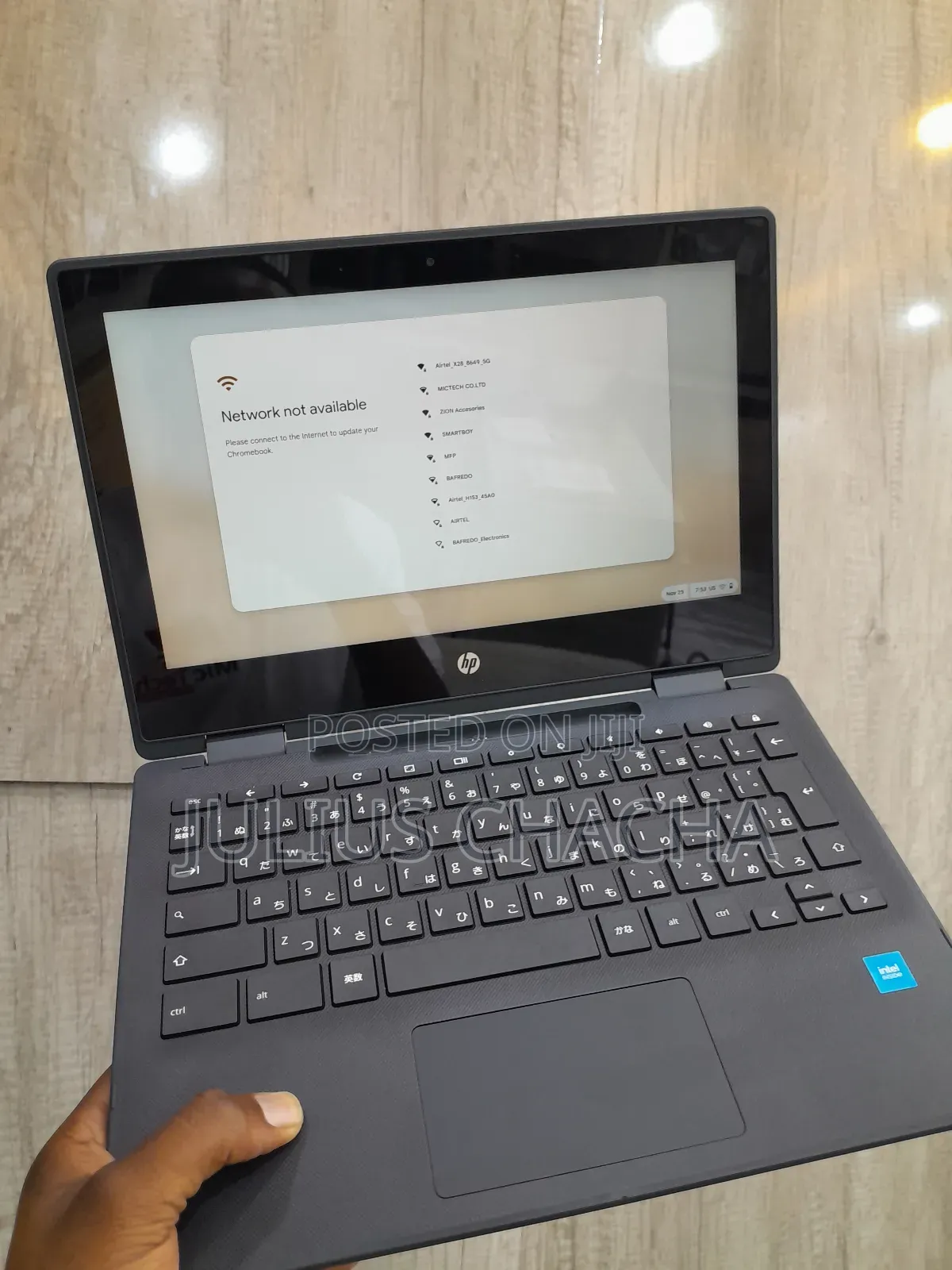 Laptop HP Chromebook X360 11 4GB Intel Celeron SSD 32GB